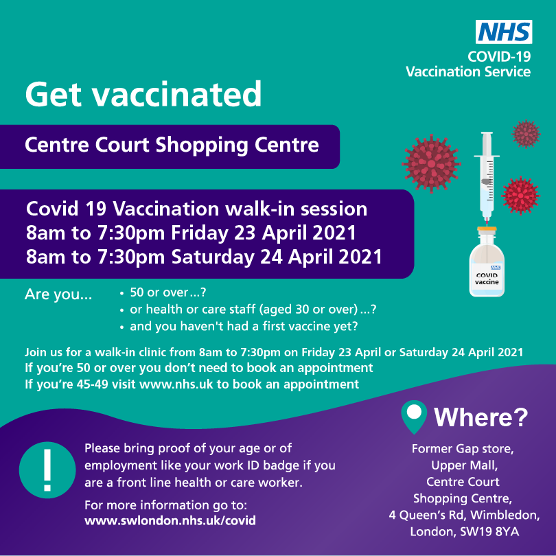 Get Vaccinated – COVID-19 | Figges Marsh Surgery